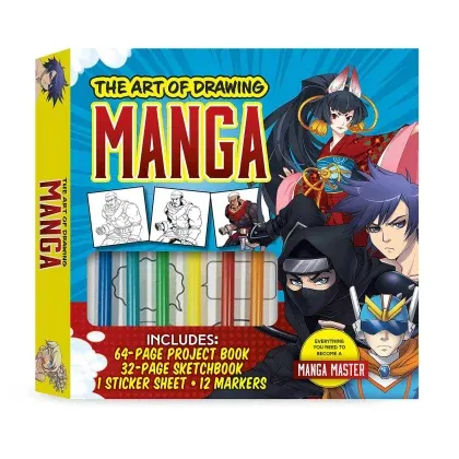 The Art of Drawing Manga Kit & Book