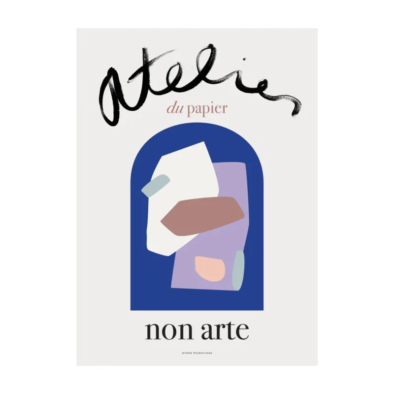 Atelier du Papier — "Bleu" Print
