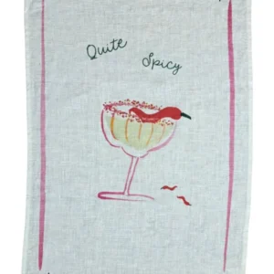Dinette - Quite Spicy - Picante Spicy Margs Linen Teatowel