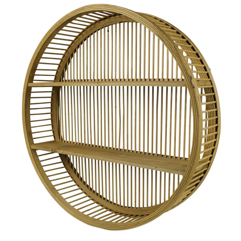 Kiowa Wall Shelf, Round Set Of 4 By HomArt | Wall Shelf | Modishstore - 1