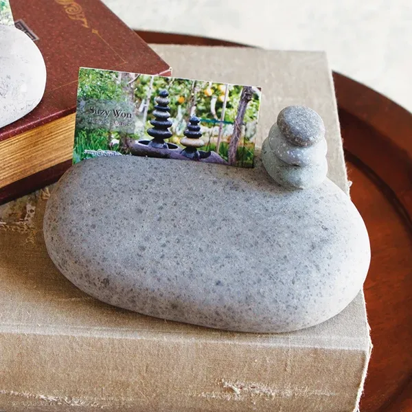 Cairn Card Holders - Have a Fabulous Day Set of 2 By Garden Age Supply | Minerals and Stones | Modishstore - 1