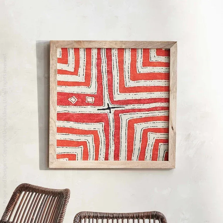 Caswell Wall Art-20 X 20 By Texture Designideas | Wall Art | Modishstore