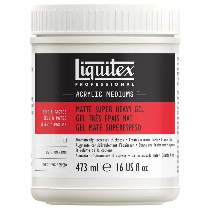 Liquitex Professional - Matte Super Heavy Gel Medium 473ml