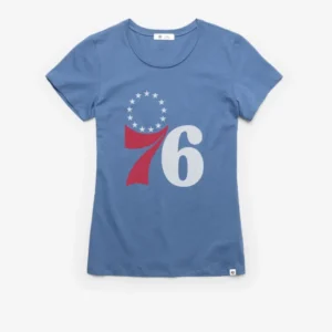 PHILADELPHIA 76ERS PREMIER '47 FRANKIE TEE WOMENS