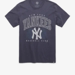 NEW YORK YANKEES COOPERSTOWN DOUBLE HEADER '47 FRANKLIN TEE