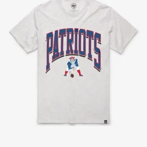 NEW ENGLAND PATRIOTS HISTORIC WALK TALL '47 FRANKLIN TEE