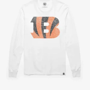 CINCINNATI BENGALS PREMIER '47 FRANKLIN LONG SLEEVE TEE