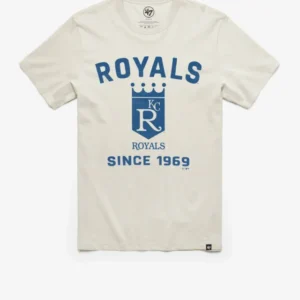 KANSAS CITY ROYALS COOPERSTOWN DUSTER '47 FRANKLIN TEE