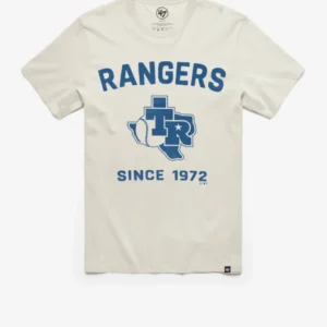 TEXAS RANGERS COOPERSTOWN DUSTER FRANKLIN TEE MEN
