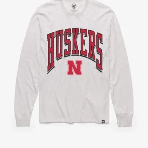 NEBRASKA CORNHUSKERS WALK TALL '47 FRANKLIN LONG SLEEVE TEE