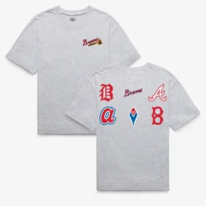 ATLANTA BRAVES COOPERSTOWN HISTORY LOCK '47 FOUNDATION TEE