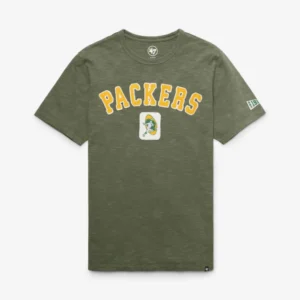 GREEN BAY PACKERS HISTORIC SEYMOORE WELL WORN '47 HEAVY SLUB TEE