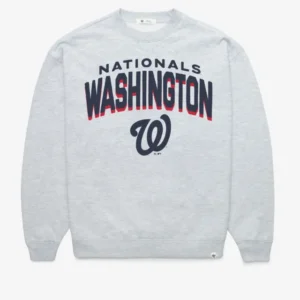 WASHINGTON NATIONALS CAMPUS ARCH CLOUD '47 OVERSIZED CREW WOMENS