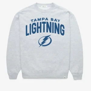TAMPA BAY LIGHTNING CAMPUS ARCH CLOUD '47 OVERSIZED CREW WOMENS