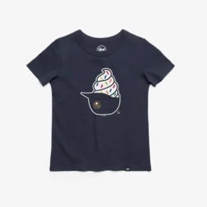 MILWAUKEE BREWERS ICE CREAM '47 KID'S FRANKLIN TEE