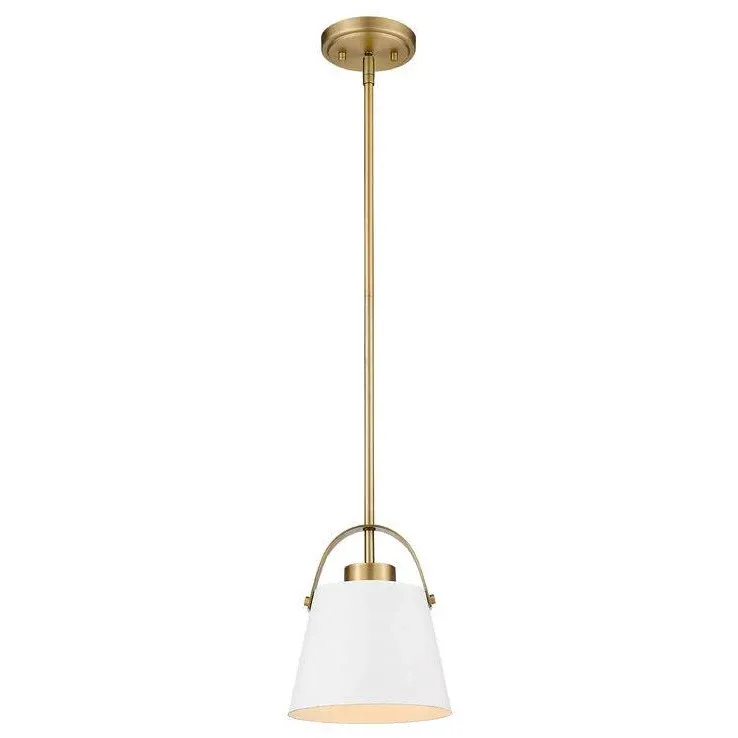 Z-Studio Pendant | Mini White/Brass