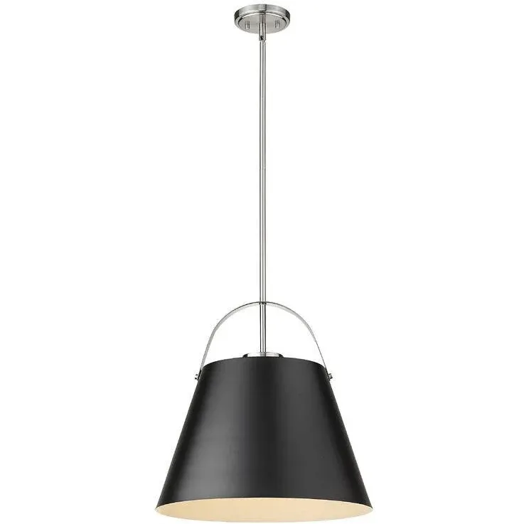 Z-Studio Pendant | Large Black/Nickel