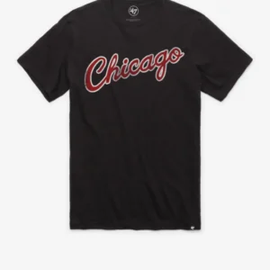CHICAGO BULLS HARDWOOD CLASSICS GRIT WORDMARK '47 SCRUM TEE