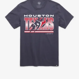 HOUSTON TEXANS TEAM THUNDER RIP '47 FRANKLIN TEE