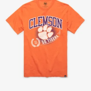 CLEMSON TIGERS STREAK '47 SCRUM TEE
