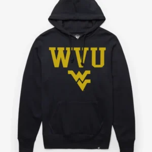 WEST VIRGINIA MOUNTAINEERS STRAIGHT BLOCK '47 HEADLINE HOOD