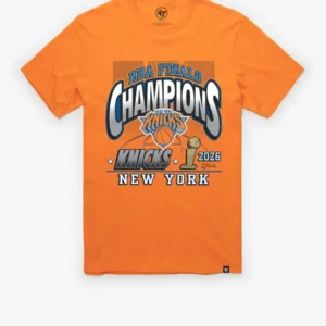 NEW YORK KNICKS 2026 NBA CHAMPIONS '47 FRANKLIN TEE