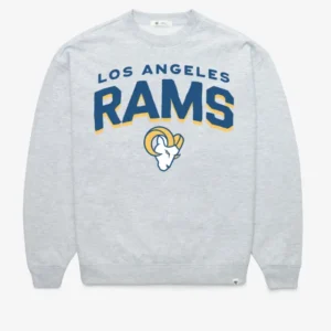 LOS ANGELES RAMS CAMPUS ARCH CLOUD '47 WOMEN'S OVERSIZED CREW