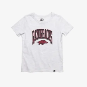ARKANSAS RAZORBACKS WALK TALL '47 KIDS FRANKLIN TEE