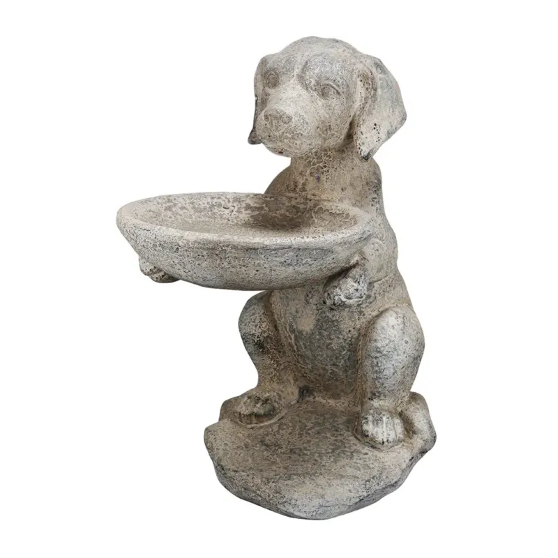 A&B Home Dog Birdfeeder,Magnesia | Animals & Pets | Modishstore