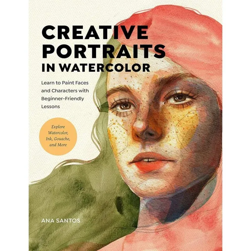 Creative Portraits in Watercolour Book