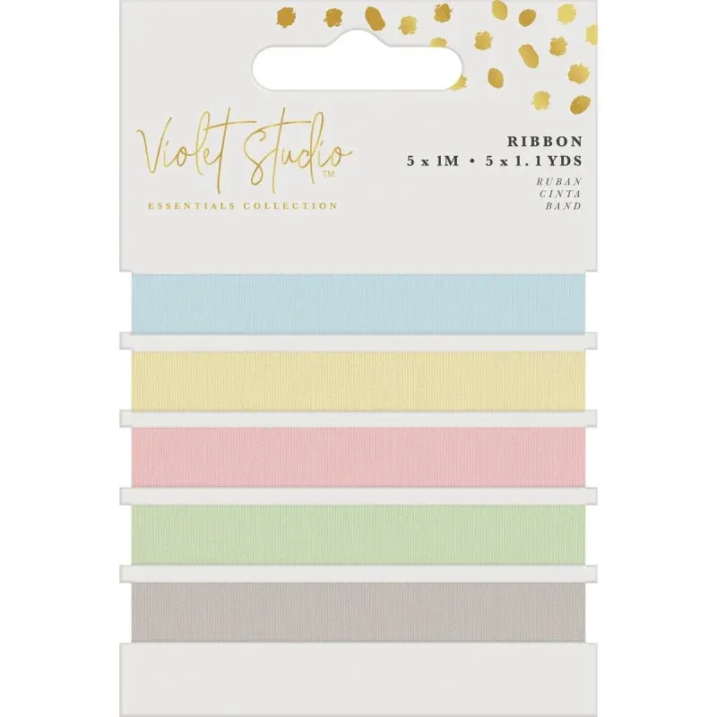 Violet Studios Ribbon Pack - Pastels (5 Pack)