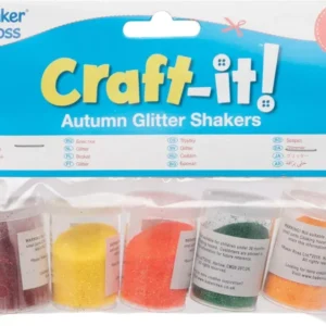 Autumn Glitter Shakers (Pack of 5)