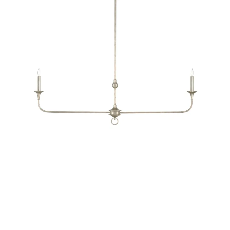 Nottaway 40" Linear Chandelier | Champagne