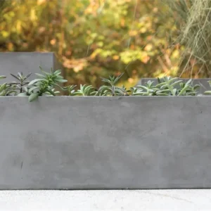 Newport Planter Set of 2 By Accent Decor | Outdoor Planters, Troughs & Cachepots | Modishstore