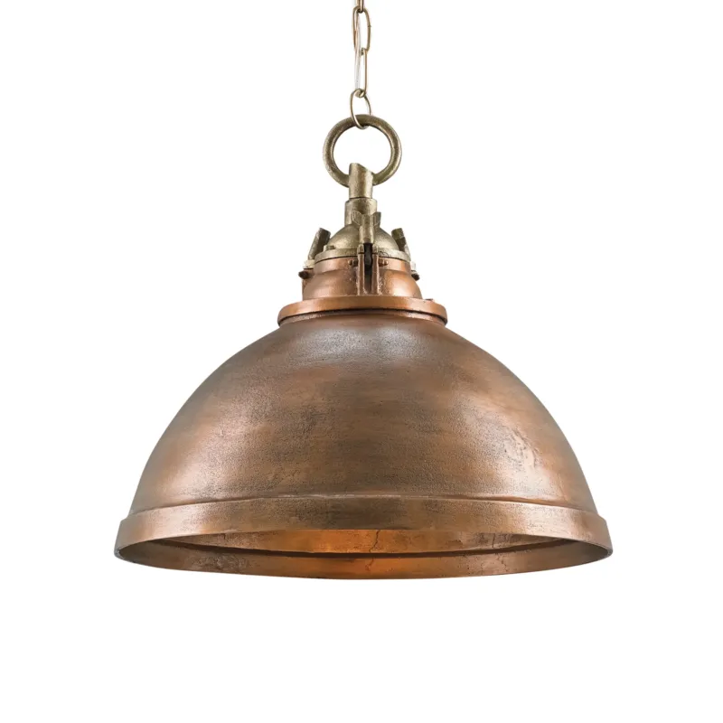 Admiral Pendant | Copper & Antique Brass