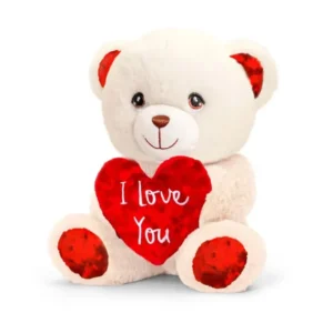 15cm Keeleco Valentines Sentiments Bear