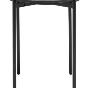 Safavieh Pratt Round Side Table - Black | Side Tables | Modishstore