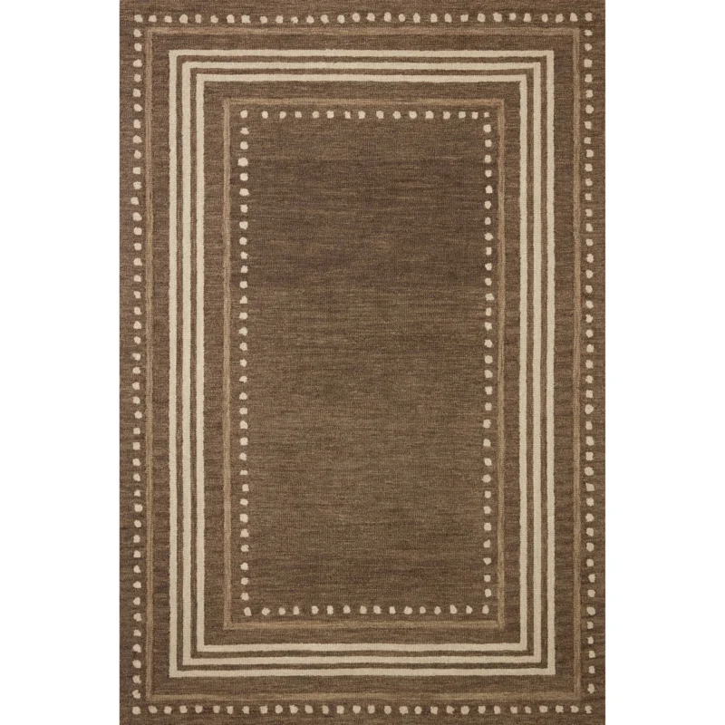 Alfie Rug 02 | Chris Loves Julia x Loloi | Bark / Natural