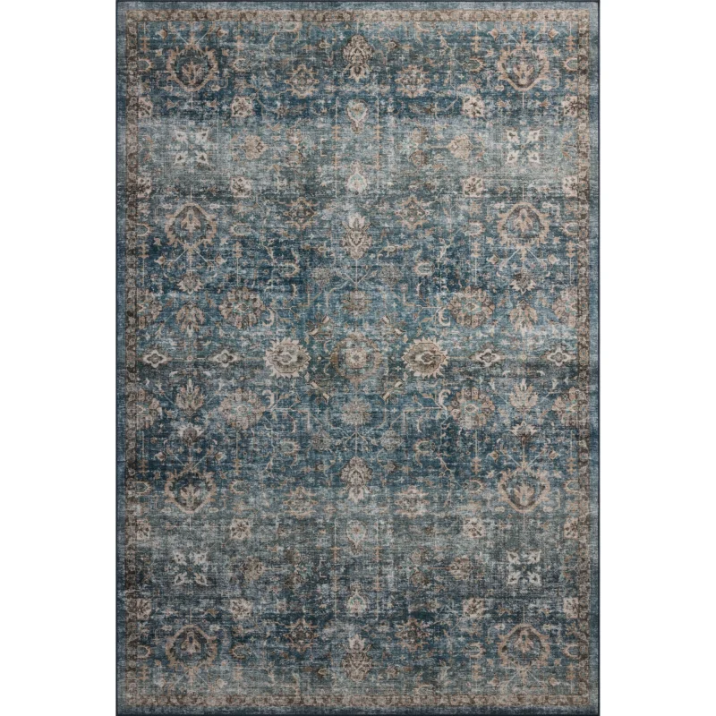 Anniston Rug 02 | Lagoon / Natural