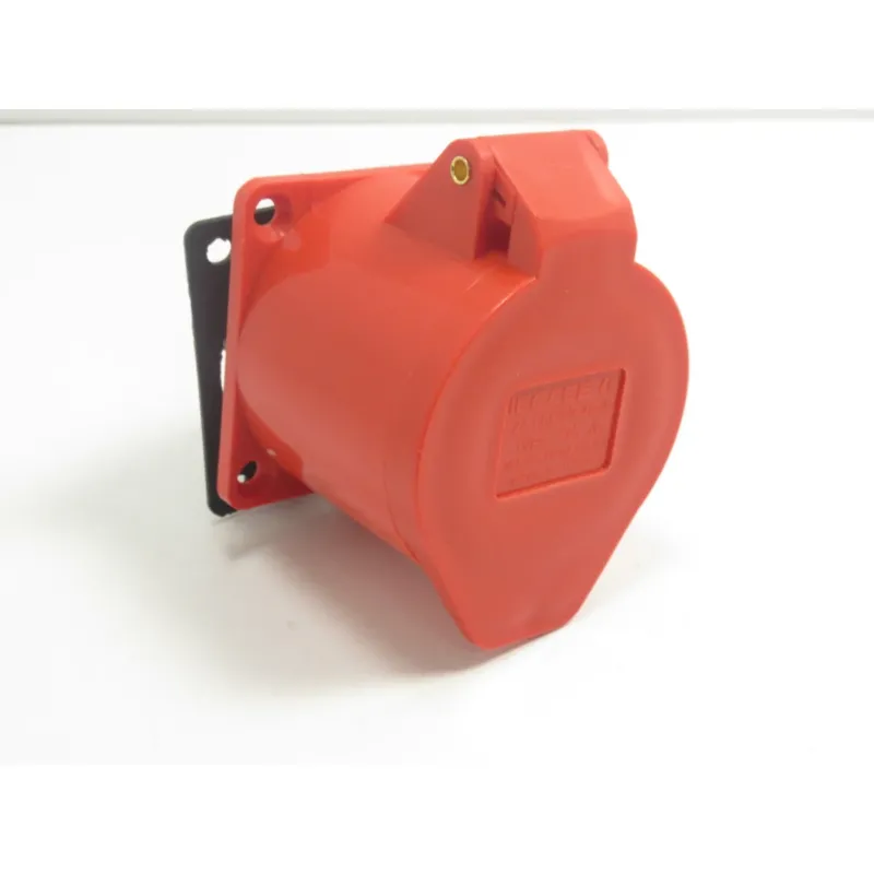 Unicraft CEE Steckdose PG-D 80 TEA-S HC / 400V für Bedienfeld / 32A - Art. 06731080CEE