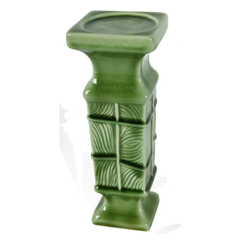 A&B Home Green/Blue Candle Holder - Set Of 4 | Candle Holders | Modishstore