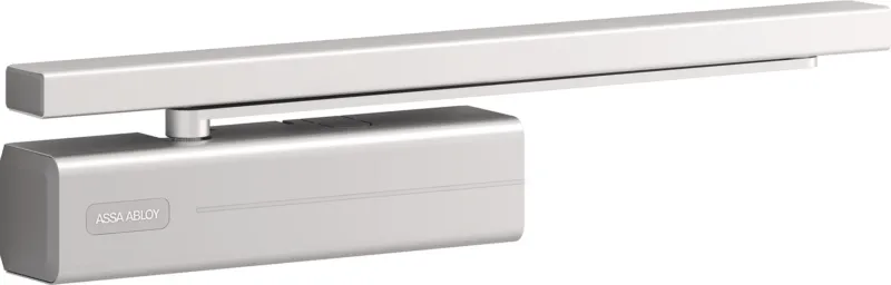 ASSA ABLOY Gleitschienentürschließer DC700 EN 3-6 silber – Cam-Motion® für Feuer- und Rauchschutztüren