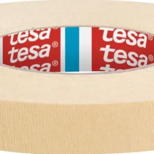 tesa tesakrepp 4322 Kreppband stark gekreppt chamois 19 mm x 50 m – 16 Rollen