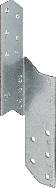 Sparrenpfettenanker rechts 170x30x2 mm von VORMANN – 50 Stk. sendzimir verzinkt