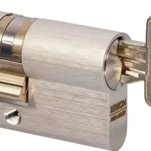 ASSA ABLOY Profildoppelzylinder DP06 28/35 mm – 6 Stiftzuhaltungen, Not- und Gefahrenfunktion beidseitig, 3 Schlüssel