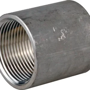 SPRINGER Muffe EN 10241 NPS 1/2 Zoll DN 15mm aus Edelstahl 316L nahtlos