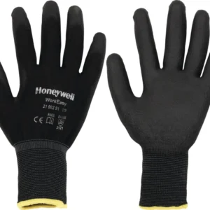 HONEYWELL Workeasy Black PU Strickhandschuhe Gr. 8 – EN 388, PSA Kat. II
