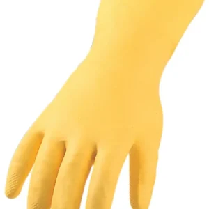 ASATEX Chemiehandschuh Gr.9 gelb EN 388 EN 374 PSA III – Naturlatex