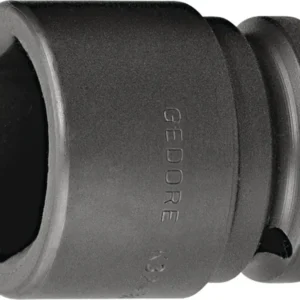 GEDORE Kraftschraubersteckschlüsseleinsatz K 32 3/4 Zoll SW 17 mm, 50 mm – Sonderstahl, brüniert
