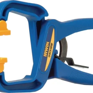 IRWIN Einhandzwinge Handi Clamp – 100 mm Spannweite, 75 mm Ausladung, mit Schutzkappen